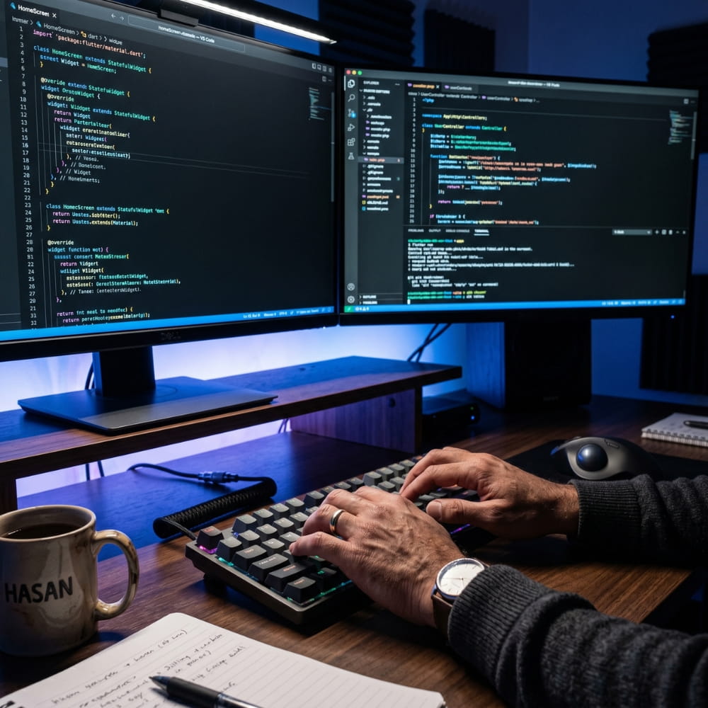 Custom web, Shopify, and Flutter app software development process